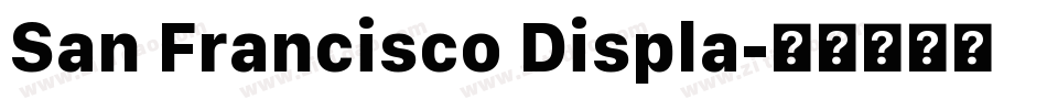 San Francisco Displa字体转换